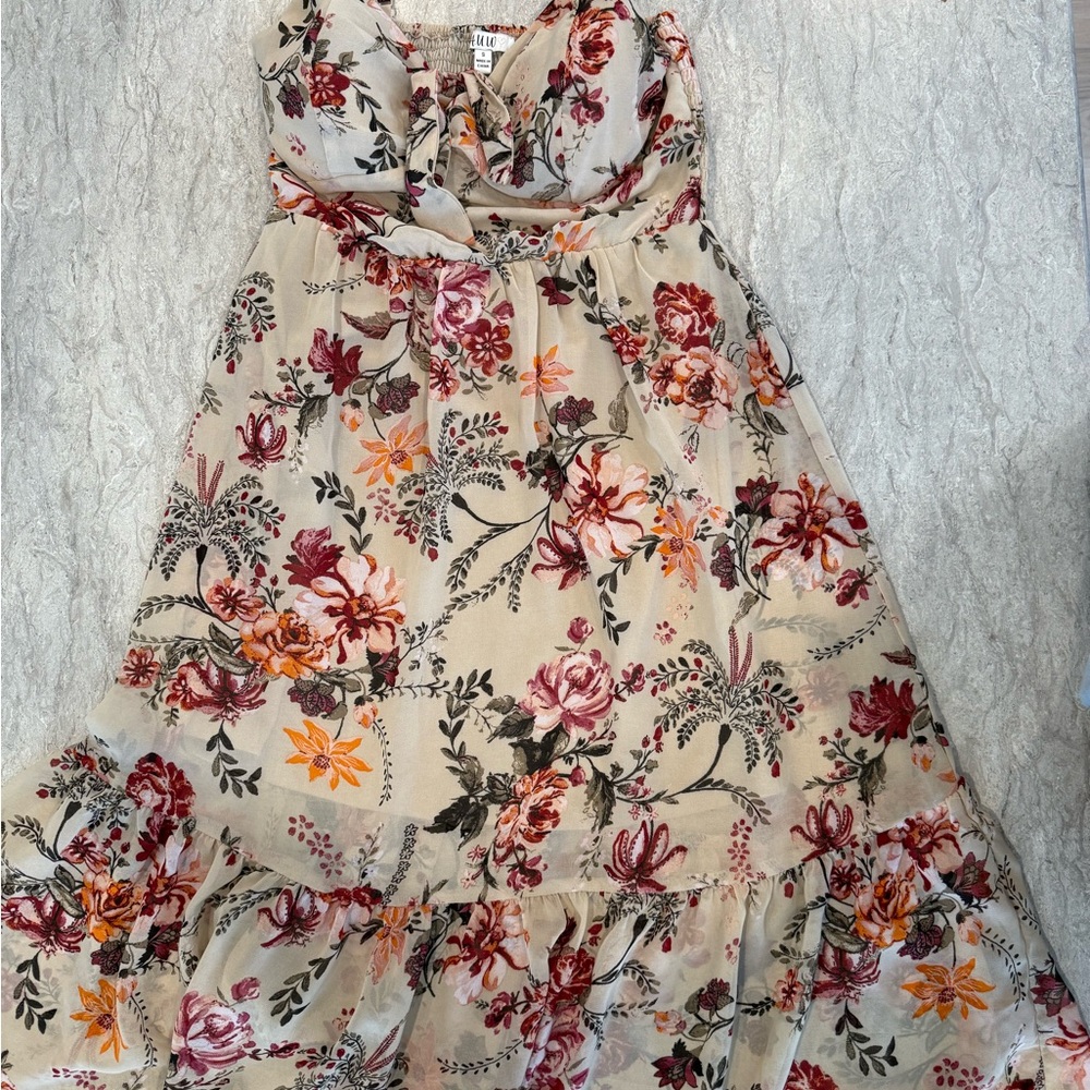 Floral Sleeveless Dress